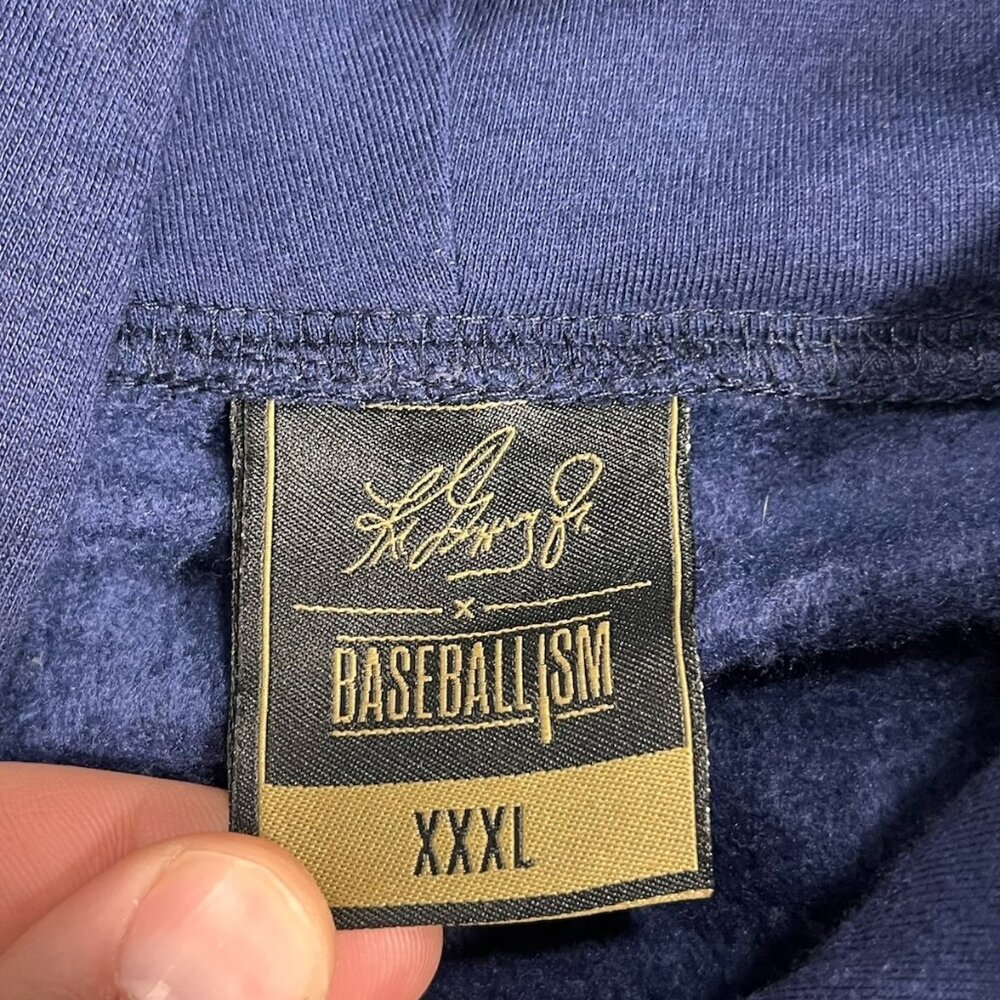 Baseballism Ken Griffey Jr Hoodie XXL Seattle Mariners GRIFFEY 24 - Picture 10 of 16
